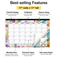 "Global Printed Products Office Desk Planner 2024 2025, 11""x17"", 19Monthly Wall Calendar
