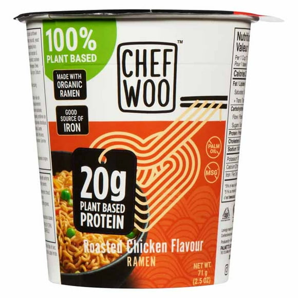 Chef Woo - saveur de Poulet Rôti Ramen, 71 G