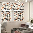 thumbnail image 2 of Rooster Chicken Kitchen Curtains 3 Pcs Short Farmhouse Kitchen Curtains and Valances Set Bathroom Window Curtains Accessories, 2 of 6