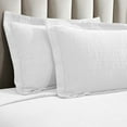 thumbnail image 4 of Superior Zenith Cotton Matelasse Bedspread Set, King, White, 4 of 7