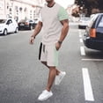 thumbnail image 2 of Cathalem Summer Outfits for Men Vacation Men's Shirts Short Sleeve Casual Basic Summer T Shirts(Pink,XL), 2 of 4