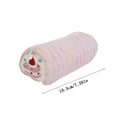 thumbnail image 4 of WWC Cute Barrel Pencil Case, Large Capacity Embroidered Strawberry Cake Pencil Pouch, Textured Pencil Box Back to School Supplies for Kids, 4 of 7