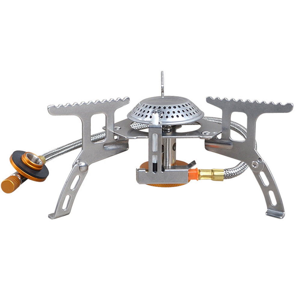 Outdoor Gas Stove Camping Stoves Portable Gas Electronic Stove with Box