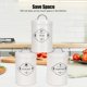 thumbnail image 4 of Set of 3 Airtight Kitchen Storage Jars Containers for Sugar, Coffee, Tea and Food, 4 of 4