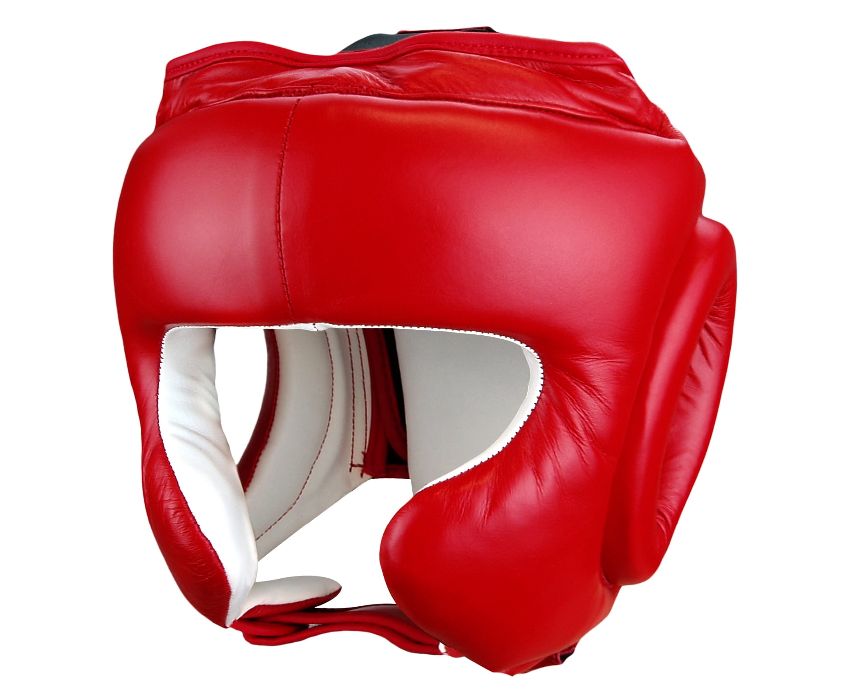Pro Box Original Tan Boxing Head Guard MMA Sparring HeadGuard Full Face Headgear 