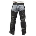thumbnail image 2 of Redline Men's Classic Premium Cowhide Leather Motorcycle Chaps M-1400 (S), 2 of 2