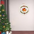 thumbnail image 4 of Embroidery Starter DIY Including Stamped Cloth with Pattern, Stitch Starter Christmas Theme -, 4 of 8