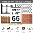 thumbnail image 2 of Speed Limit 3 Mph Mini Metal Street Sign Warning Traffic Road Street 12x16inch, 2 of 3