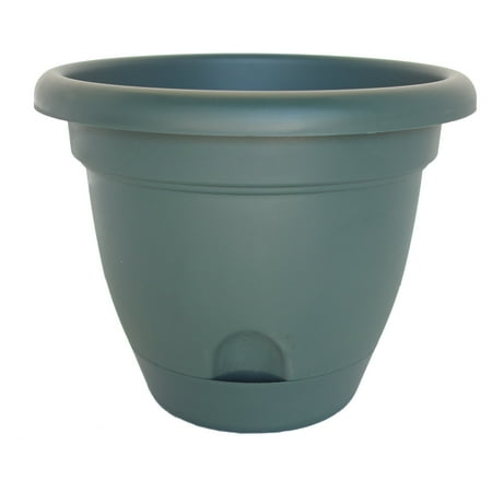 Bloem LP0640 Lucca Resin Planter - 8 in. - Midsummer Night