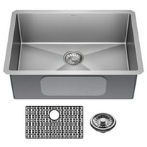 Delta 953034-26S Lenta 26” Undermount 16 Gauge Stainless Steel Single Bowl Kitchen Sink -