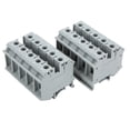 thumbnail image 6 of 20pcs Terminal Block Rail Type 125A 800V Powerful Conductivity Ground Terminals for Electrical Wire Connection, 6 of 8