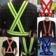 thumbnail image 4 of Yuarrent Resalte las correas reflectantes para correr de noche, ropa de equitación, chaleco de seguridad ajustable, banda elástica para adultos y Ropa Deportiva, Zapatos rojo brillante Yuarrent OD1235-05, 4 of 6