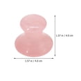 thumbnail image 2 of Varillas de masaje facial, tablero de raspado de cristal en polvo Natural creativo, color rosa, 2 uds., 2 of 9