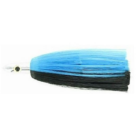 ILand Lure The Ilander 8.25" 2.5oz Chrome Head,Black-E-Blue Lures