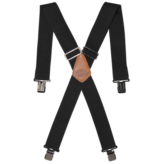 Bucket Boss Suspenders Web Black