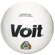 Voit Soccer Ball, Size 5, Black and White