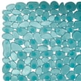 thumbnail image 5 of iDesign Pebblz Non-Slip Suction Bath Mat for Shower, Bathtub - Blue, 5 of 7