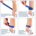 thumbnail image 5 of Corrector de valgo, articulación del dedo gordo del pie, cubierta protectora de valgo ajustable para hombres y mujeres (para hombres y mujeres), 5 of 5