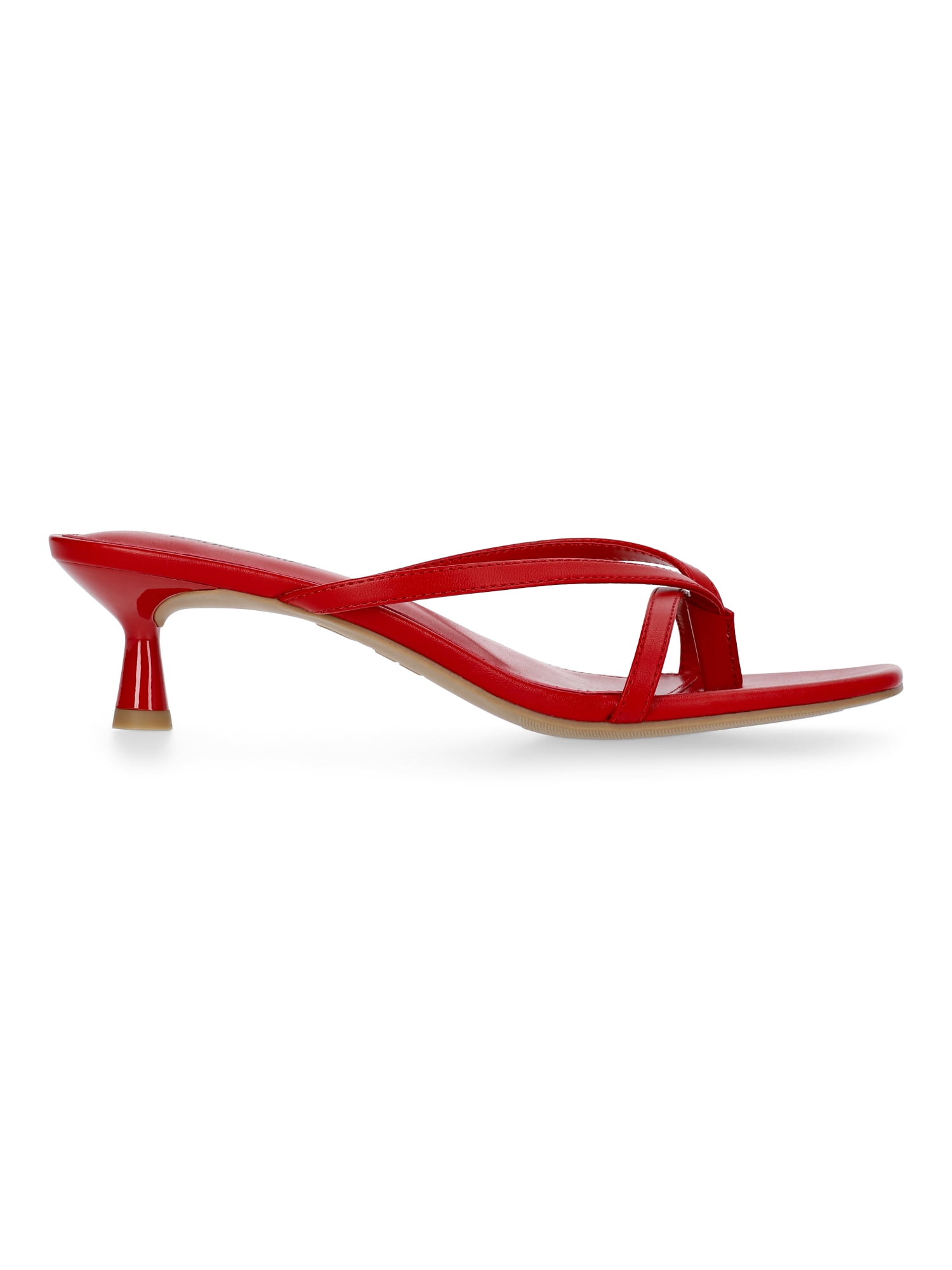 No Boundaries Kitten Heel Sandals, Women's