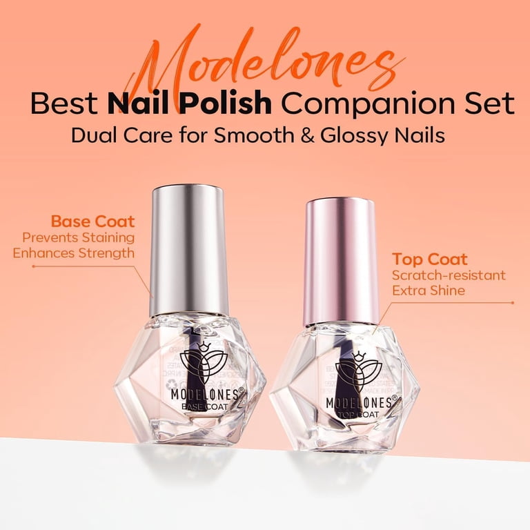 No-Wipe Base and Top Coat Nail Polish Set photo 7