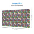 thumbnail image 2 of Rateoe Daisies Flowers Print Mouse Pad - Extended Large Gaming Mousepad,Non-Slip Stitched Edge,16x29.5 Inch, 2 of 8
