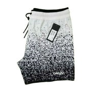 Men’s Oakley Beach Short Pixel Mind Blackout 16 Inches - Size XL