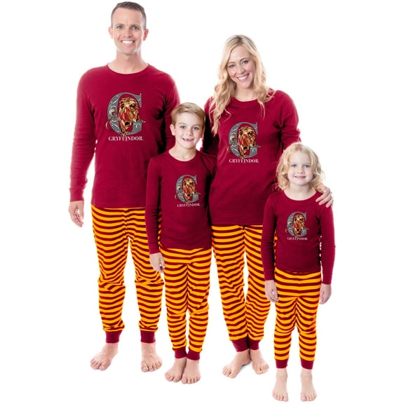 Harry Potter Animals Wizarding World Tight Fit Family Pajama Set