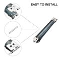 thumbnail image 4 of Metal Interno Flexible Marco - 10uds 100mm/3,9" Bolso Bisagras Resorte Clips para Moneda Bolsa Costura Monedero Fabricación Bricolaje, 4 of 6