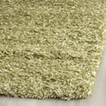 thumbnail image 3 of SAFAVIEH California Plush Solid Shag Runner Rug, Green, 2'3" x 9', 3 of 11