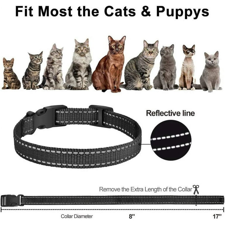Cat Training Collaru0026 Dog Training Collar,Cat Anti Meowing Collaru0026Dog Bark  Collar,1600 ft Remote Range No Shock Dog Collar,Waterproofu0026Rechargeable  Vibrating Dog Collar - Walmart.com