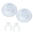 thumbnail image 1 of Fixed Suction Cup, Removable Heavy Duty Easy To Install Wildly Use Fish  Airline Tubing Holders With Clips For Fish  For Aquarium, 1 of 7