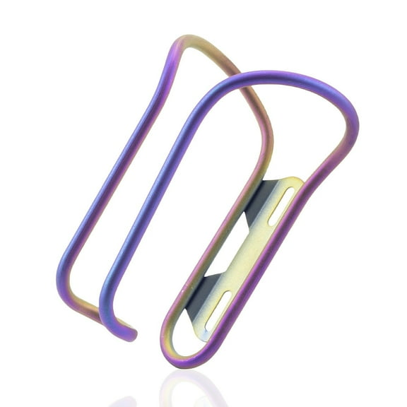 New Bottle Cage Titanium Alloy Ultralight Bottle Cage For MTB Road Bike Folding Bicycle Bottle Gage Bottle Holder Bike Parts