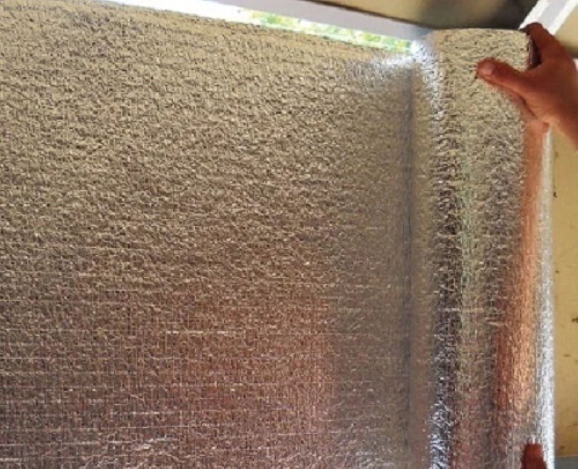 Reflective Garage Door Insulation Kit R8 - ONE 1 CAR GARAGE DOOR 9'W x 7'H