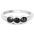thumbnail image 3 of 1.16 Carat Genuine Black Diamond .925 Sterling Silver Ring QJ Model, 3 of 3