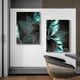 thumbnail image 5 of EverShine - Cuadro de diamantes con flores y cuentas, bordado en mosaico 5D, imagen abstracta de diamantes de imitación, bordado de hojas, decoración para el hogar, 5 of 5