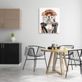 thumbnail image 2 of Stupell Industries Happy Fox with Coffee Animals Painting Wrapped Canvas Canvas Art Print Wall Art, 30 x 40, 2 of 7