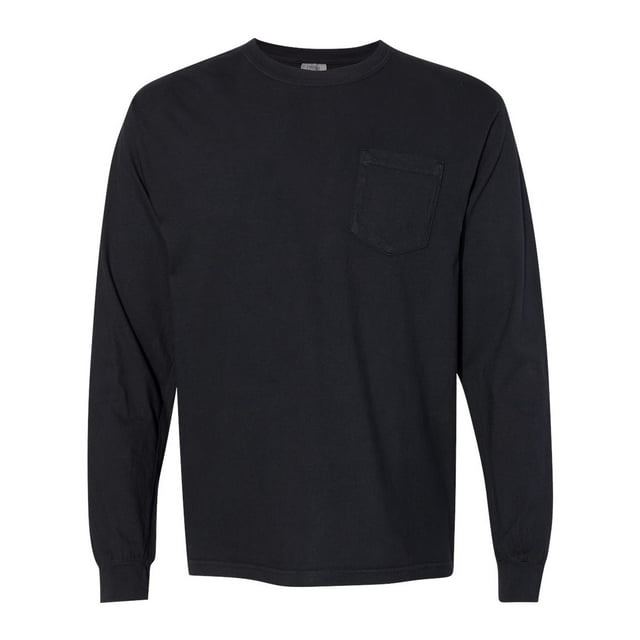 Comfort Colors T-Shirt à Manches Longues pour Adulte avec Poche