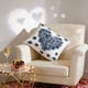 thumbnail image 3 of Specollect 2 Pcs Valentines Day Pillowcase Heart Pattern Sofa Cushion Cover Festive Decor Linen Fabric Zipper Closure for Living Room Bedroom 17.72*17.72 in, 3 of 8