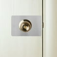 thumbnail image 5 of Plaque de Porte Facile à Installer Argent 4 Pcs 5.1X3.5X0.04 Po, 5 of 5