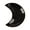 Black 1, variant on Moon Shape Decorative Jewelry Dish Ceramic Engagement Rings Trinket Dish Wedding Decor Moon Shape Anti-Deformed Dec