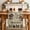 Brown BrulyWood, variant on Sweet Home Table Runner - 60 Inch Long Western Stars Bird Houses Brown Wooden Grain Cotton and Linen Blended Dress Scarves Farmhouse Table Runner for Kitchen Dining, Coffee Table, 13" x 60"