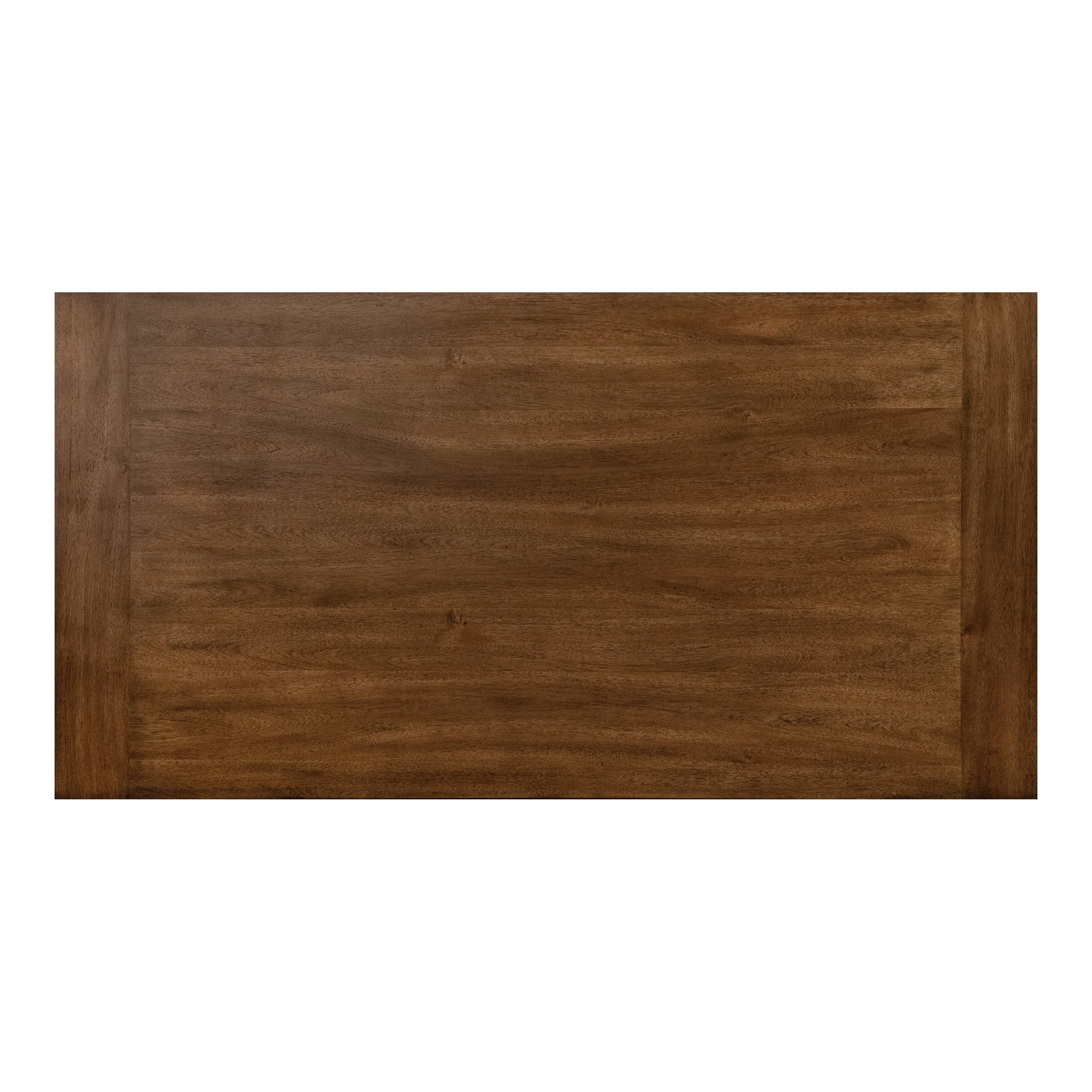 Furniture of America Trevor 72" Trestle Base Dining Table, Brown