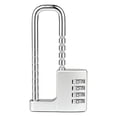 thumbnail image 4 of MYG 1x Adjustable Lock File Cabinet Wardrobe Door Handle Mechanical Password Padlock, 4 of 8