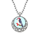 thumbnail image 1 of Redhead Bird animal Urraca Collares Colgante Retro Moon Stars Jewelry Unbranded M, 1 of 3
