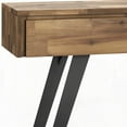 thumbnail image 5 of Lowry - Console Sofa Table with Solid Acacia Hardwood & Metal, Rustic Finish, 5 of 9