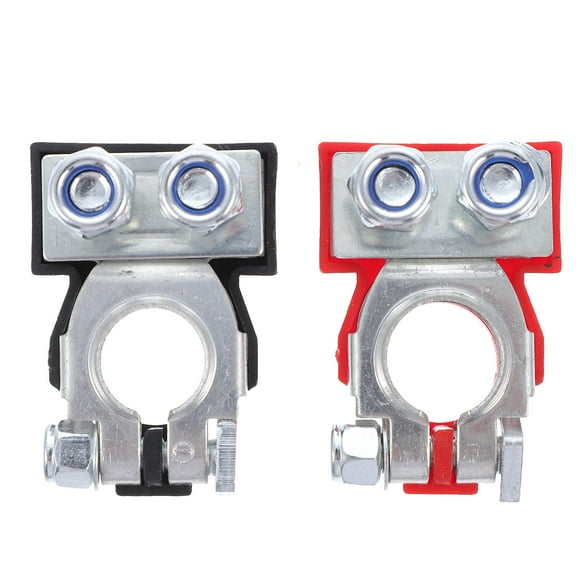 Miangastore Automotive Battery Clamps Assorted Color 1 Pair 2.36x1.57x1.06in