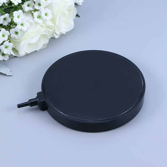 Supvox Turtle Shape Hydroponic Air Stone Air Stone Aerator Black Plastic 1Set for Aquarium