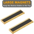 thumbnail image 5 of SpaceAid 30" Bamboo Magnetic Stove Top Shelf Organizer, Kitchen Storage Rack for Stove, 5 of 6