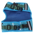 thumbnail image 2 of ZOUSSIQI Polyester Breathable Mesh Vest style Pet Chest Strap Harness Pulling Traction Leash Rope for Dogs Cats(Blue L) CW2519#7071, 2 of 13