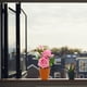 thumbnail image 5 of Flor falsa, rosa de tres cabezas, decoración de flores bonsái, planta artificial, planta de flores de seda en maceta, 5 of 5
